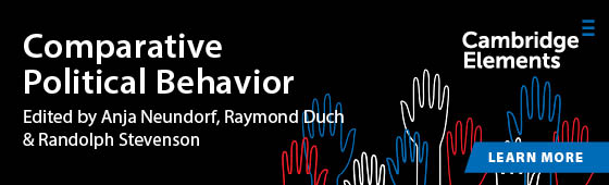 Elements in Comparative Political Behavior