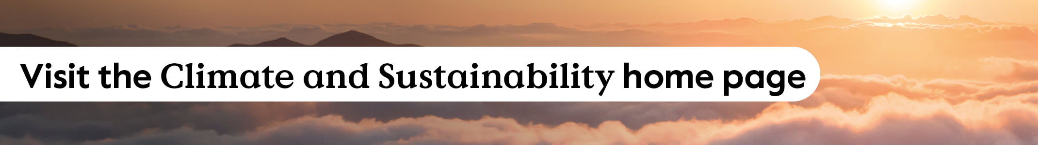 Climate and Sustainability Hub Page