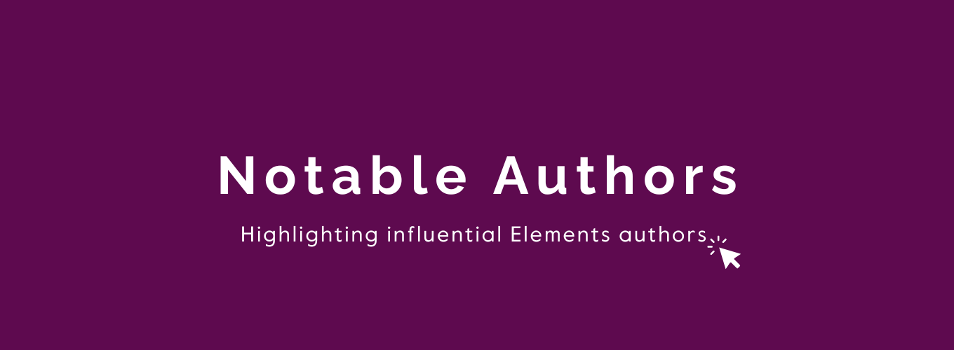 Banner Notable Authors for 2000 Elements page