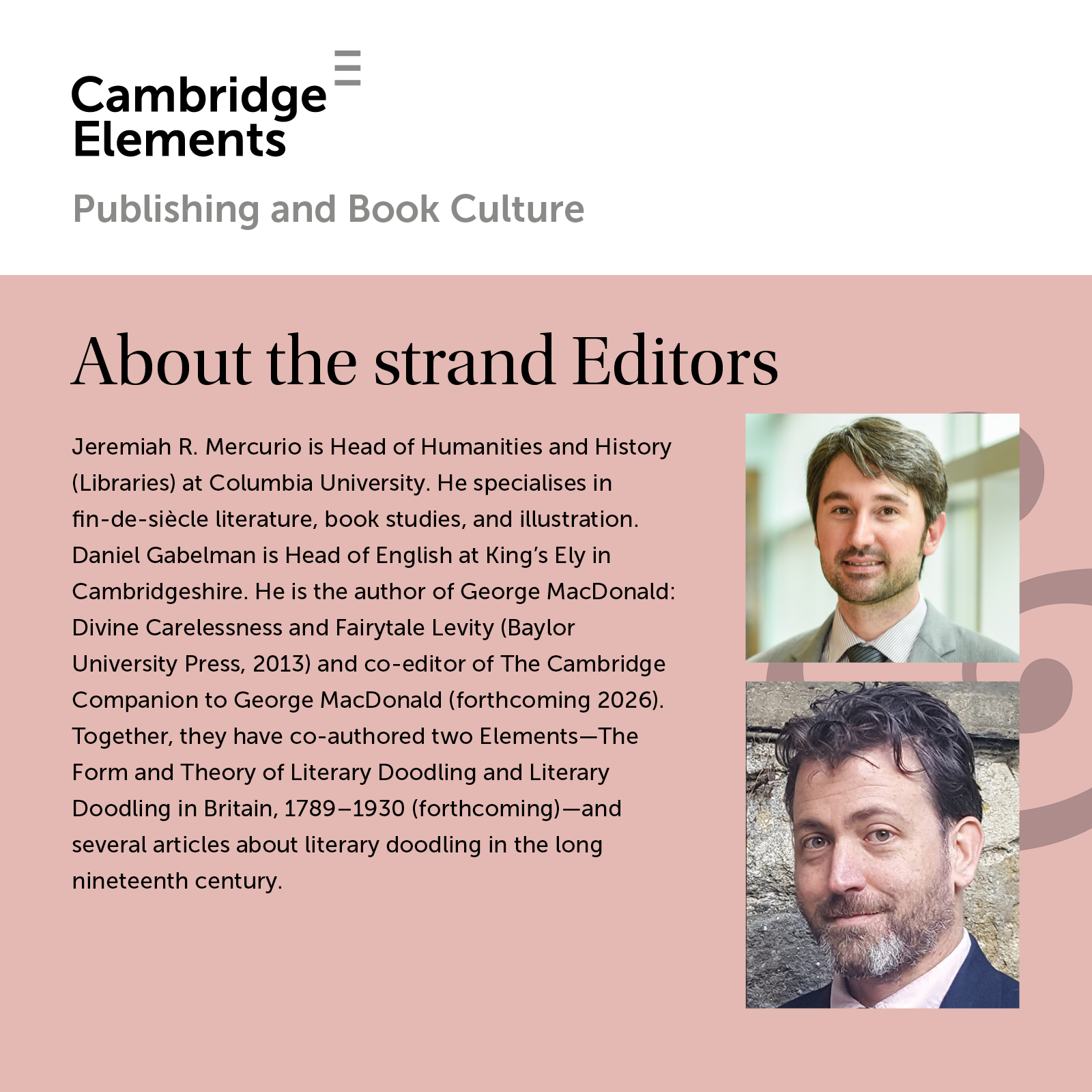 Doodles and Marginalia strand Editors