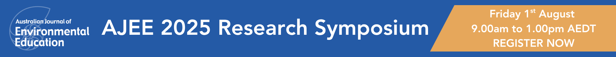 AJEE 2025 Research Symposium 1st August Register now