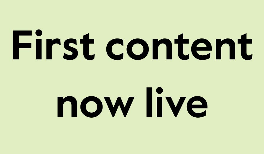 CFC Content Now LIve