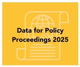 Data for Policy Proceedings 2025 Banner