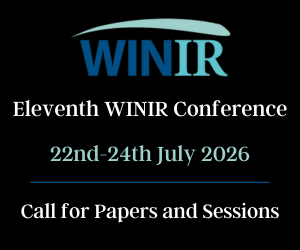 Eleventh WINIR Conference 22nd-24th July 2026 Call for Papers