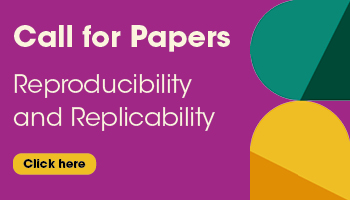 Call for papers. Reproducibility and Replicability. Click here.
