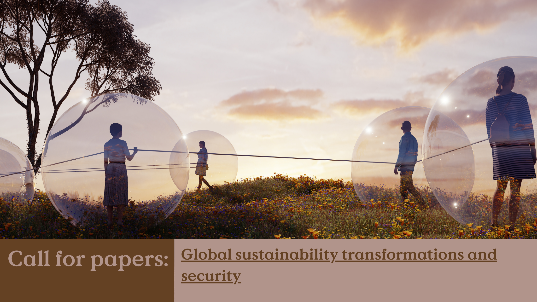 Global sustainability transformations and security