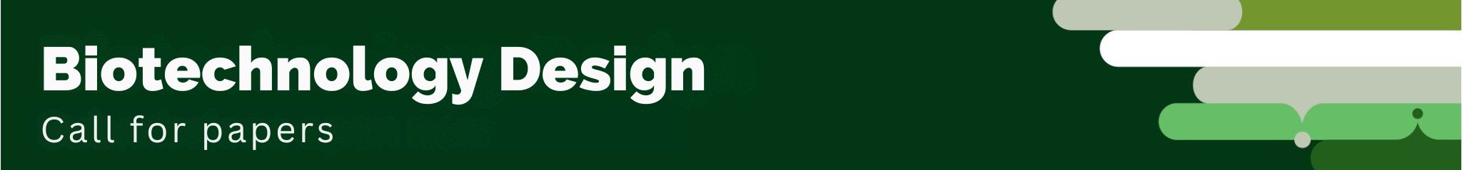Biotechnology Design - Call for papers
