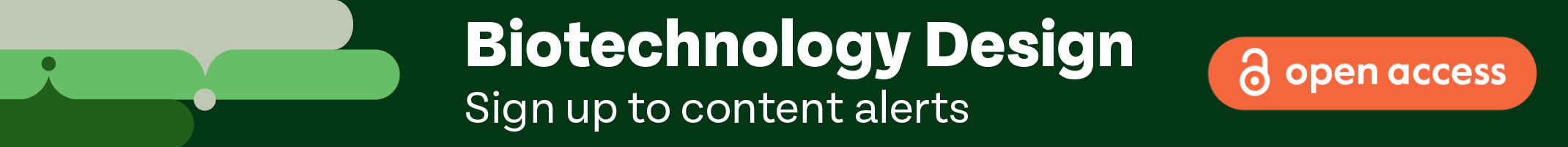 Biotechnology Design - Sign up to content alerts