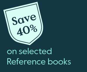 Save 40% on selected Reference titles
