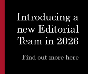 New Editors 2026 banner