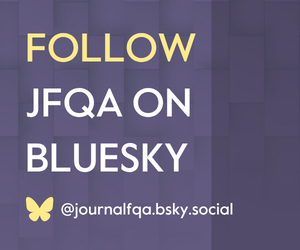 Follow JFQA on Bluesky