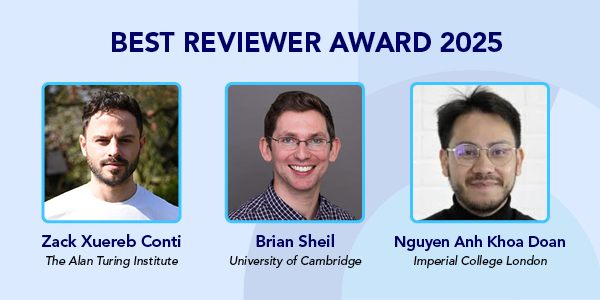 DCE Best Reviewer Awards 2025 Image