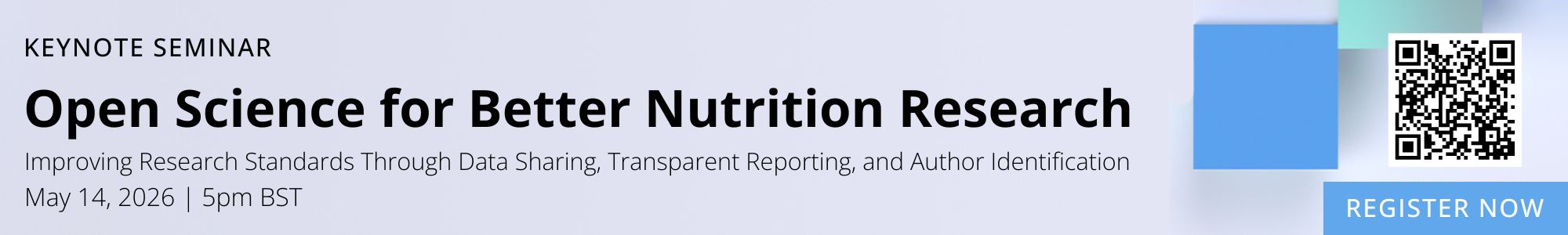 Open Science for Better Nutrition - Register now