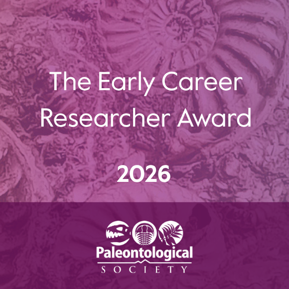 The Early Career Researcher Award Paleobiology