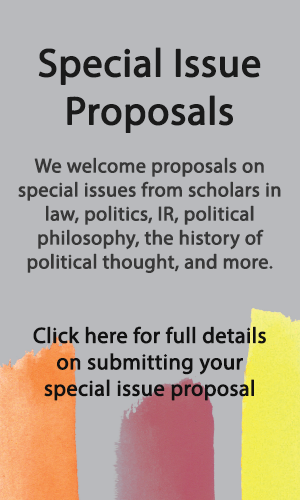 Call for Special Issue Proposals banner