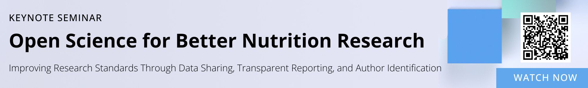 Open Science for Better Nutrition - Register now