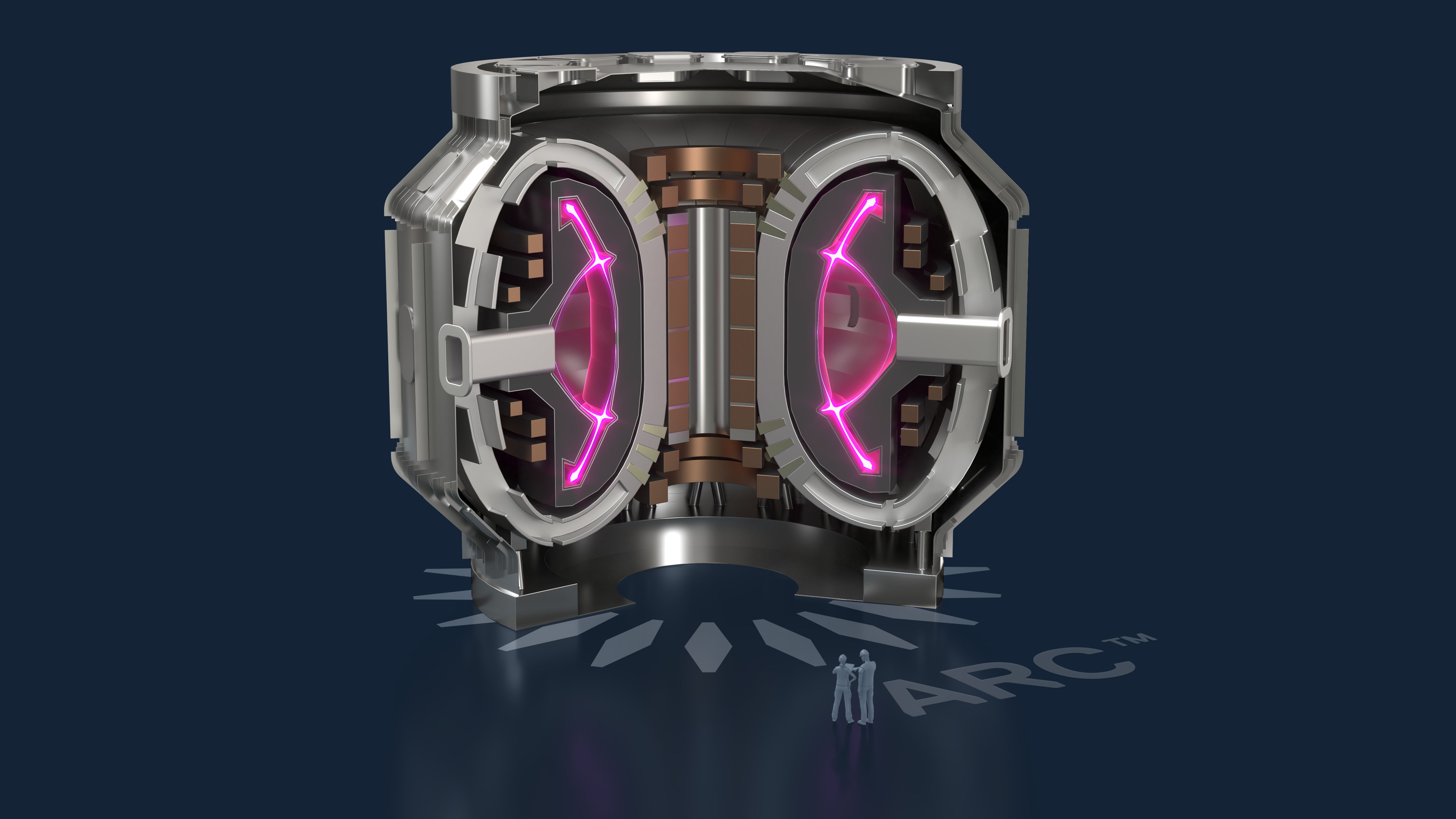 ARC fusion power plant rendering