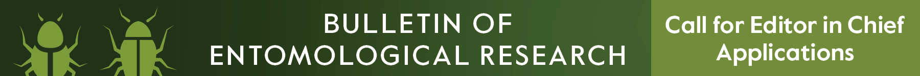 Call for Editor in Chief Applications