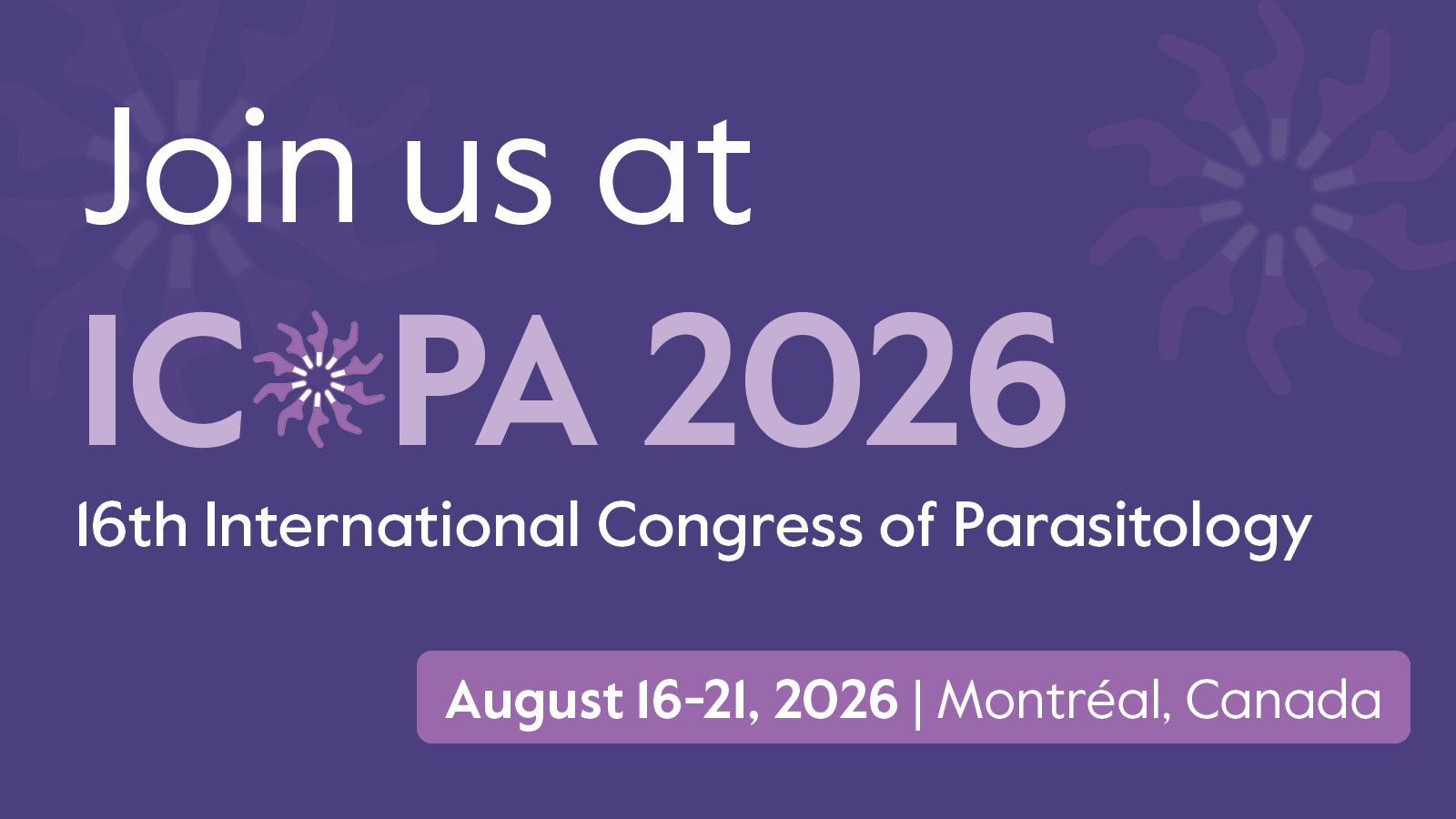 ICOPA 2026 Conference Banner