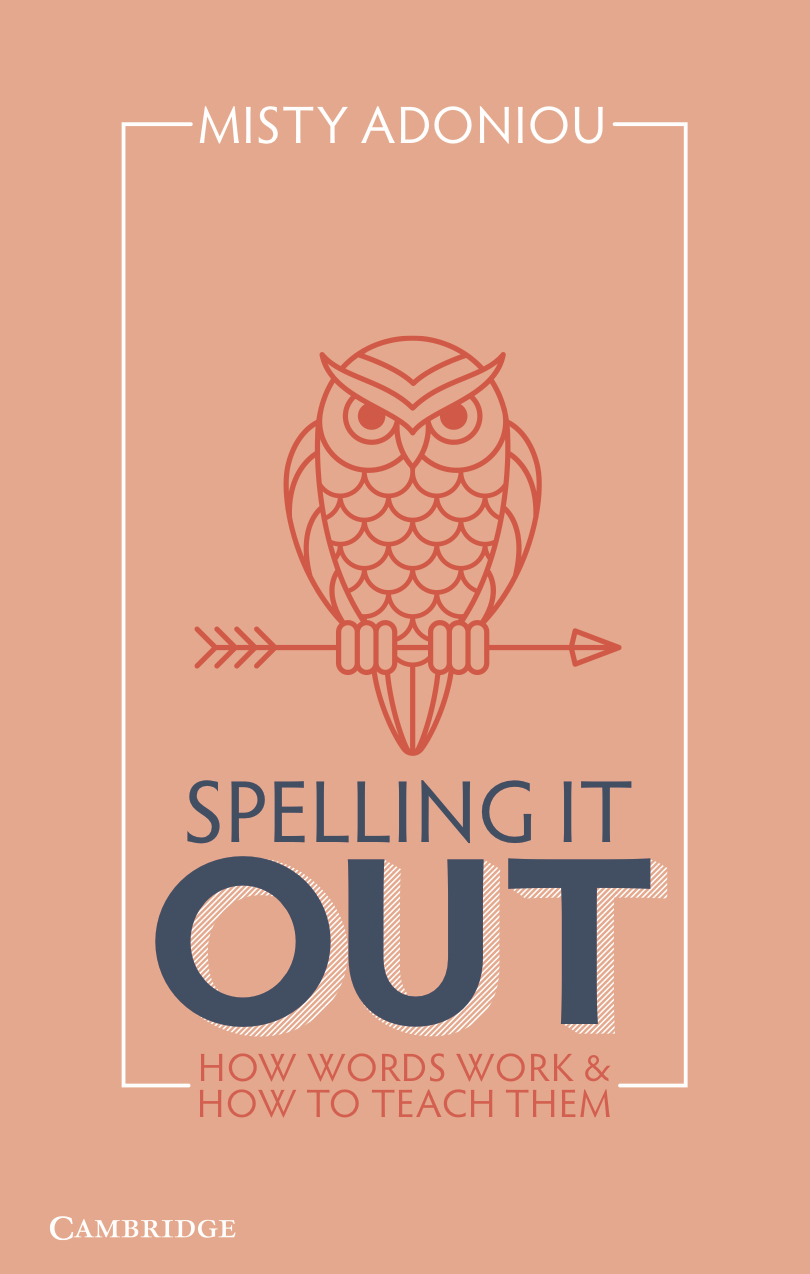 Spelling It Out Cover