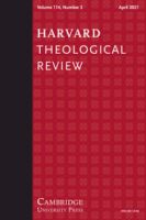 Harvard Theological Review 