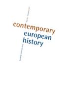 Contemporary European History