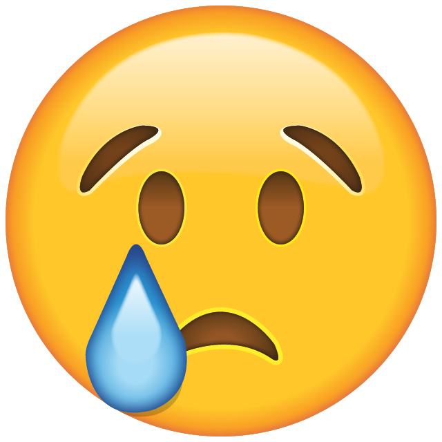 cry emoji | Magnet