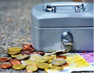 a petty cash tin