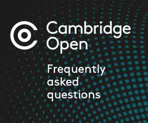 Cambridge Open Author FAQs