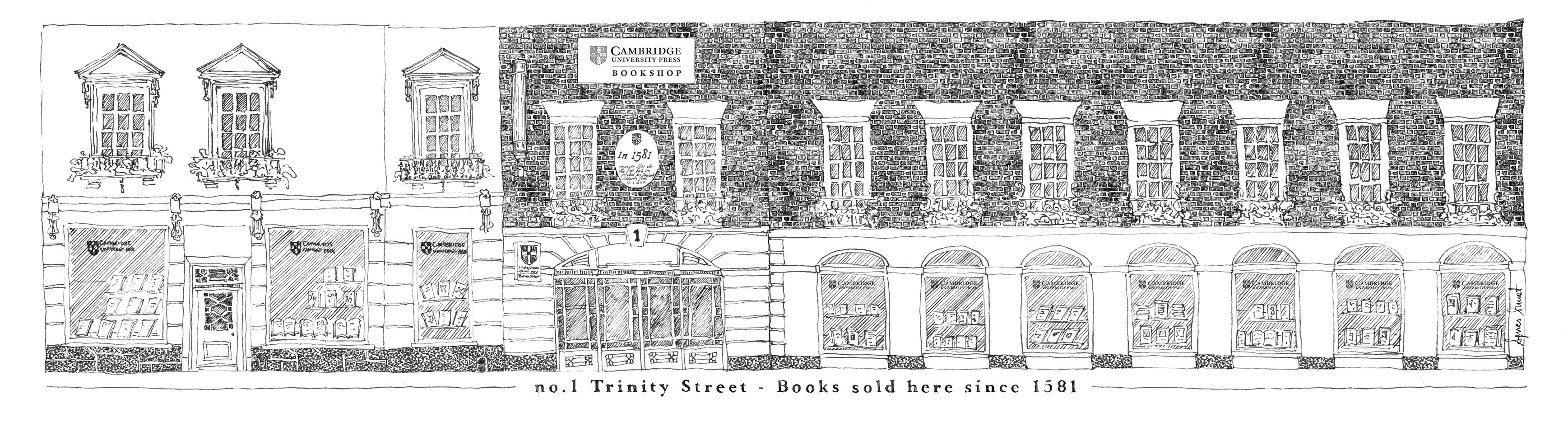 bookshop drawing