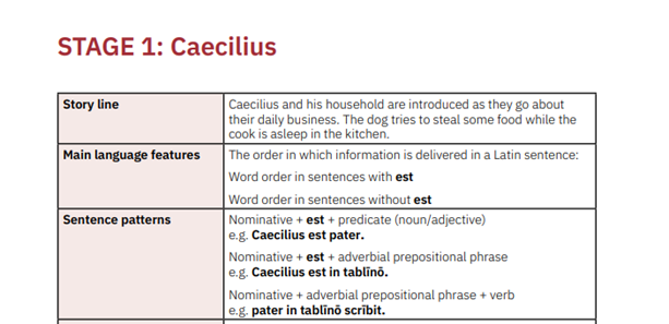 Teaching notes in teacher’s version of the NA 6th digital coursebook.