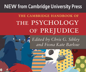 cover of The Cambridge Handbook of the Psychology of Prejudice