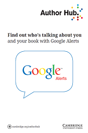 Find out who's talking about you and your book with Google Alerts