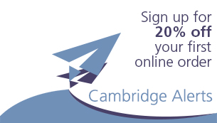 Sign up for email alerts from Cambridge