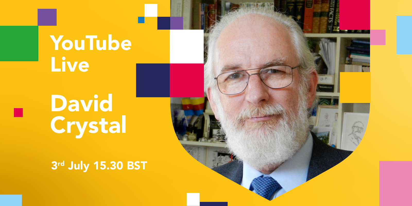 YouTube Live with David Crystal