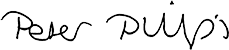 Peter Phillips signature