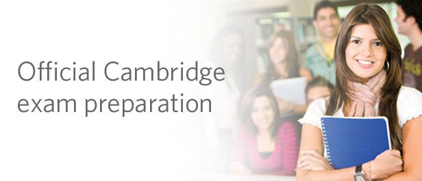 Official Cambridge Exam Prep catalogue listing banner