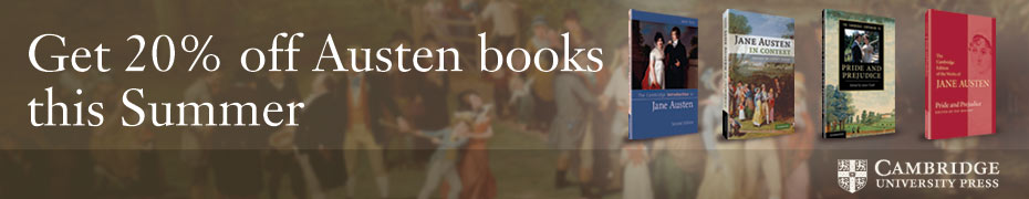 20% off Austen books this Summer 