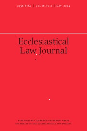 Ecclesiastical Law Journal