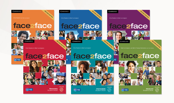 to face elementary book face english