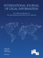International Journal of Legal Information