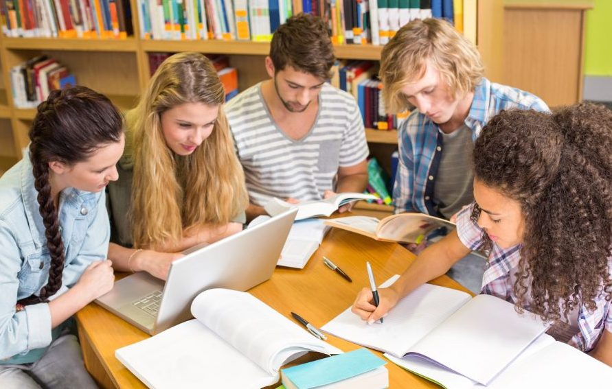 image of people working