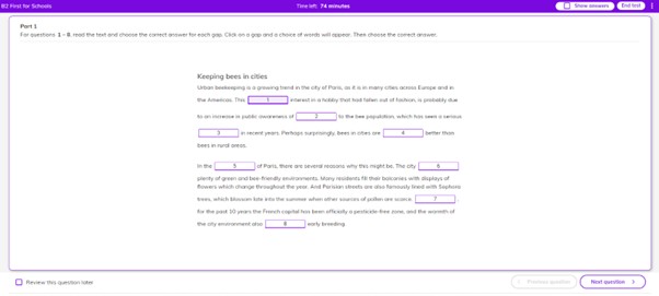 computer based test