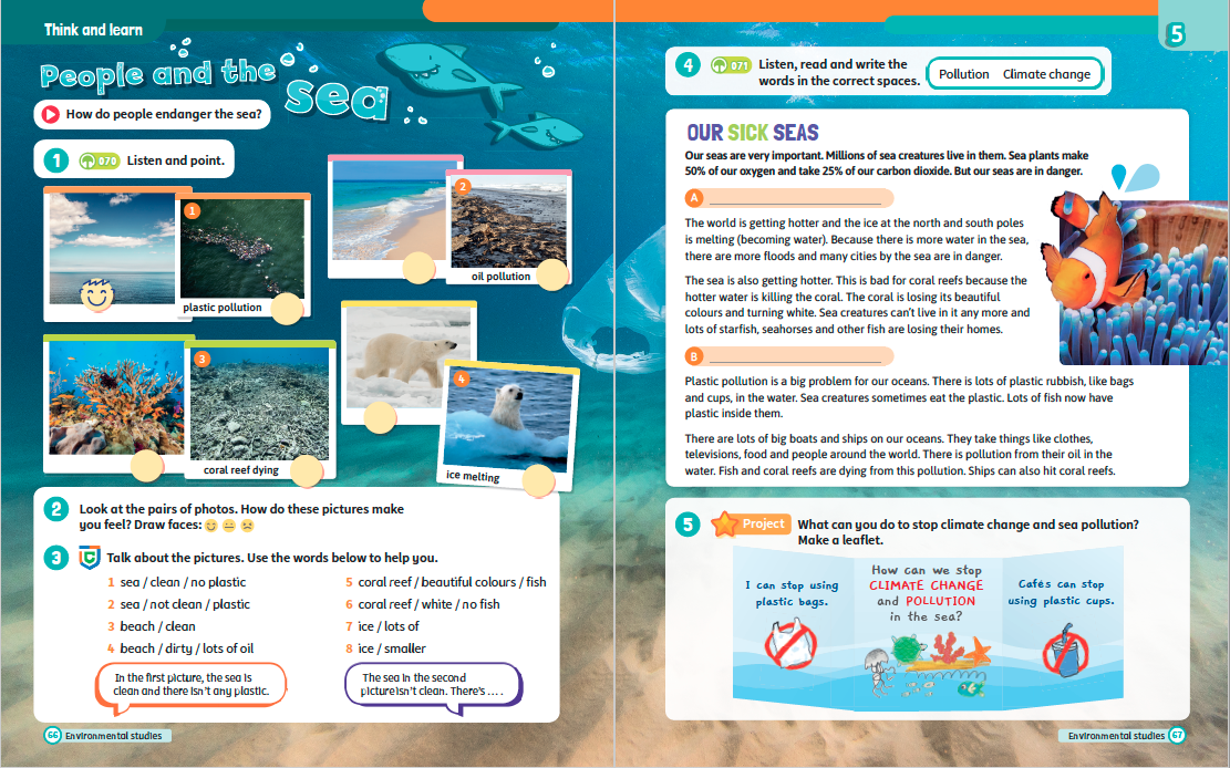 Students book think and learn