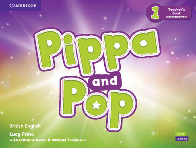 Pippa and pop teacher's book cover