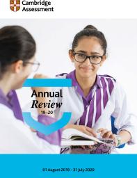 annual review 2020