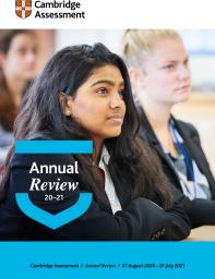 cambridge assessment annual review