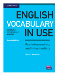 English vocabulary in use pre intermediate book cover
