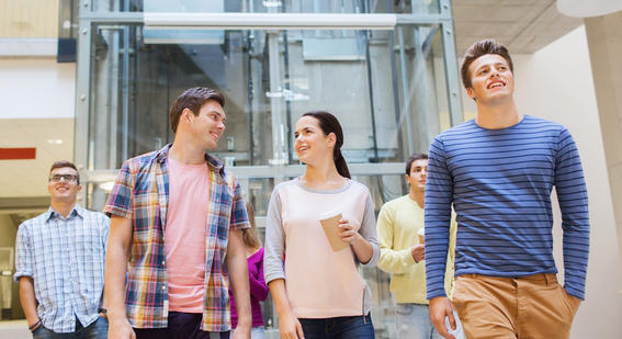 Group of students in Estonia 