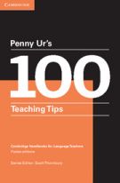 'cover of Penny Ur's 100 teaching tips'